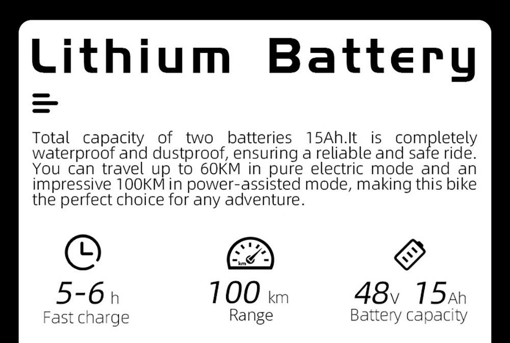 Niubility B14S Electric Bike 14 inch Tire 48V 400W Motor E-Bike 32km/h Max Speed 8.7Ah + 6.4Ah Dual Battery Dual Disc Brake