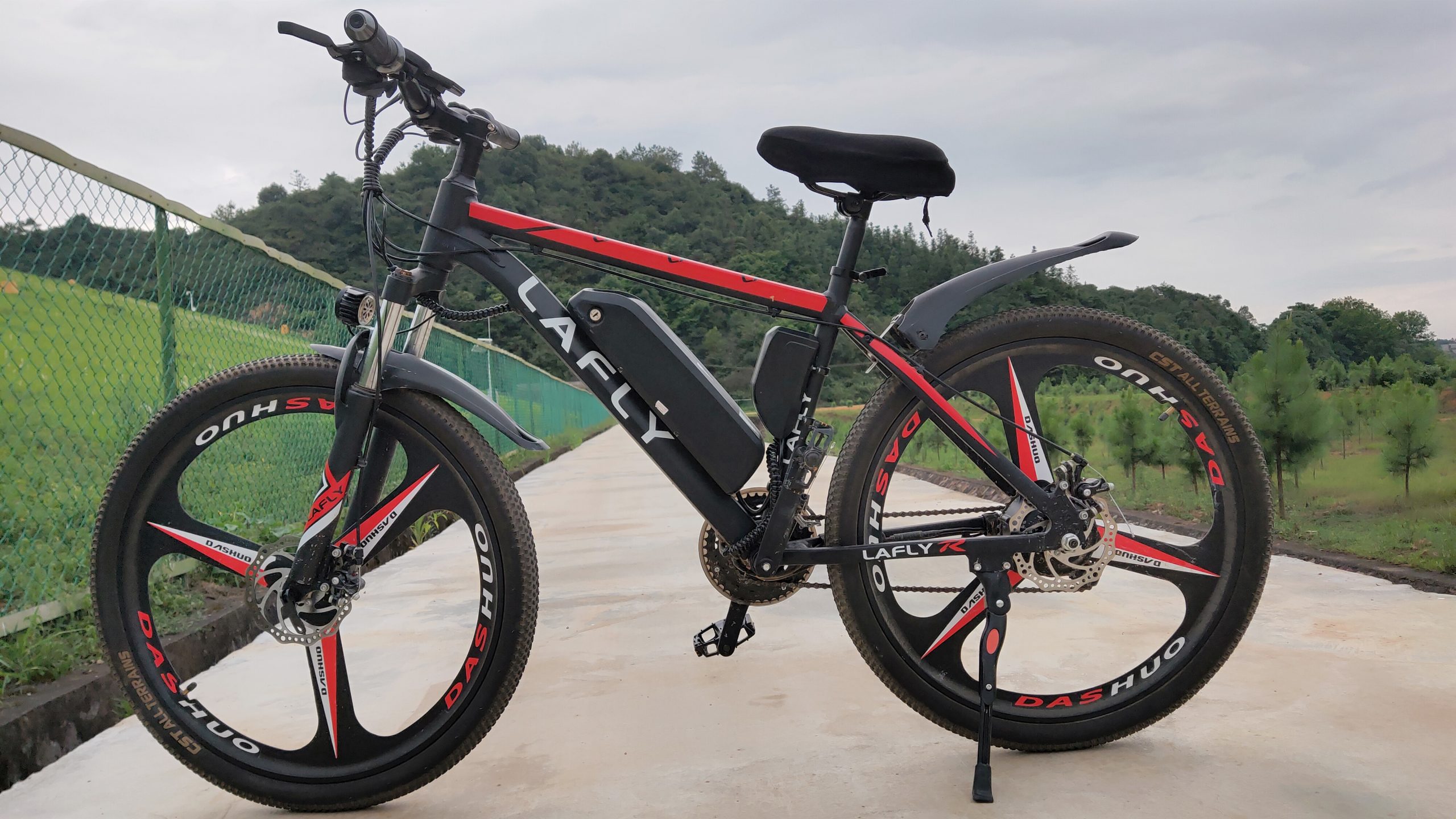 LAFLY-X2 26 Inch 21 Speed ​​Electric Mountain Bike 1000W 48V 12.8AH Electric City Bike Alloy Wheel 45~50KM/h