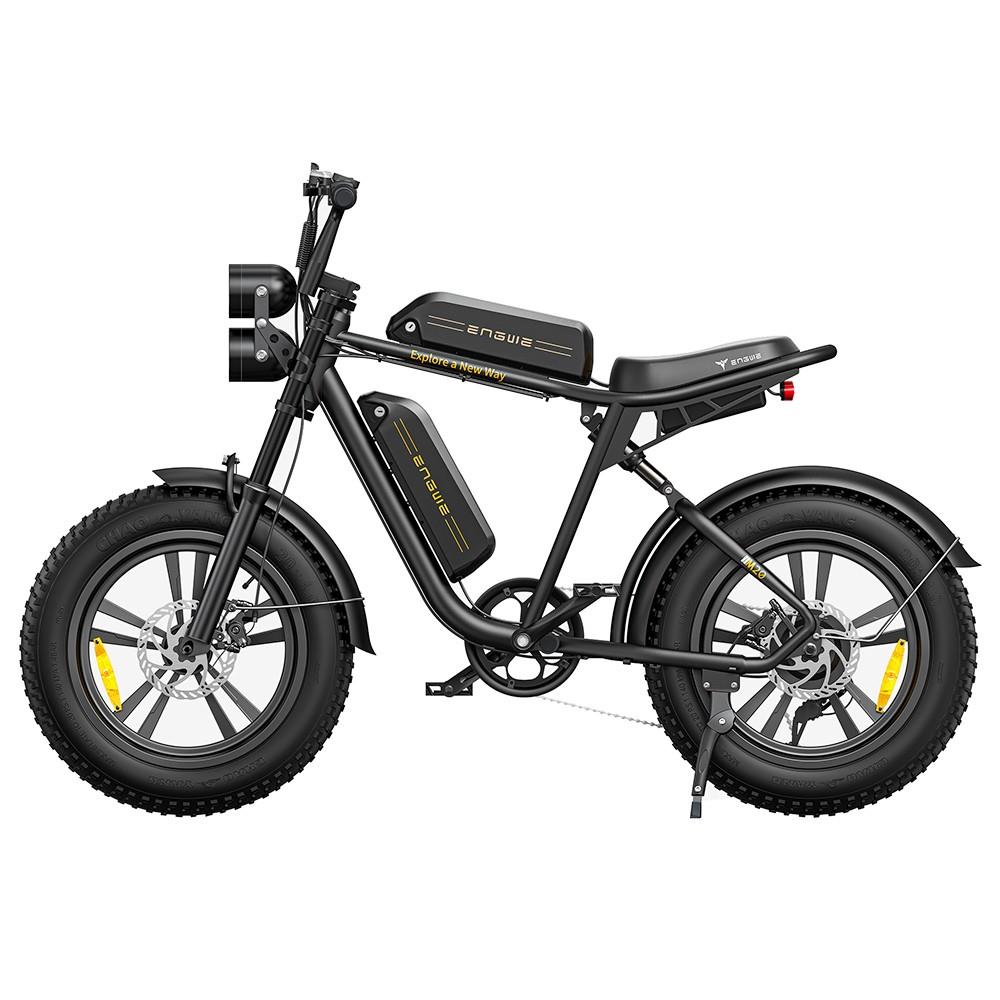 Ebike M20 Electric Bike 20*4.0'' Fat Tires 750W Brushless Motor 45km/h Max Speed 48V 26Ah Battery 150km Range Electric Bicycle