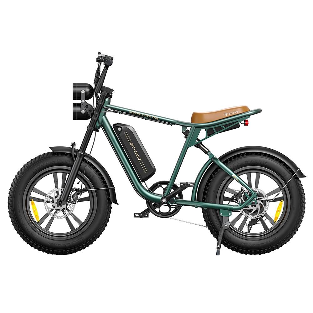 Ebike M20 Electric Bike 20*4.0'' Fat Tires 750W Brushless Motor 45km/h Max Speed 48V 26Ah Battery 150km Range Electric Bicycle